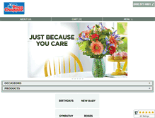 Tablet Screenshot of mypricechopperflowers.com